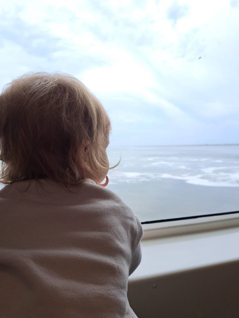 Schifffahrt mit Kleinkind – auf dem Weg nach Amrum